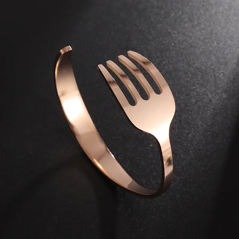 Vintage Punk Silver Color Feather Cuff Bracelet for Men Women Wrist Adjustable Bracelet Charm Birthday Gift