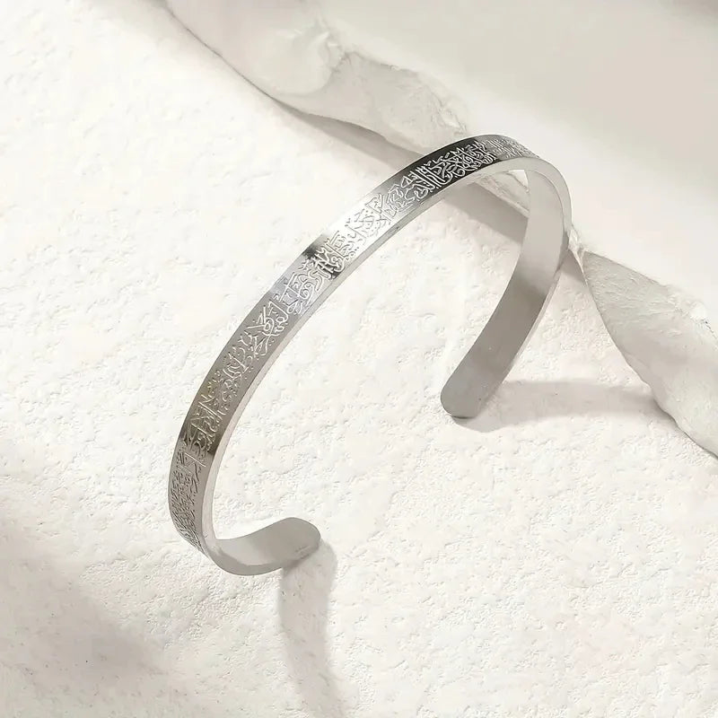 Vintage Punk Silver Color Feather Cuff Bracelet for Men Women Wrist Adjustable Bracelet Charm Birthday Gift